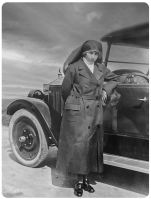 District nurse Dorothy Dobin, nee Benwell, in the 1920s