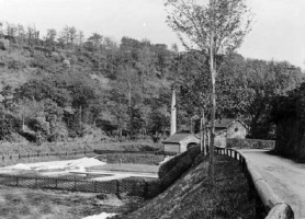 Construction work in Waterworks Valley