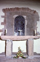 The chapel altar