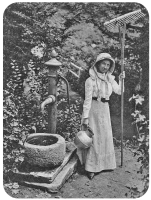 Roadside well in 1900