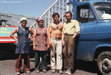 Portuguese workers at Bashford's Nurseries