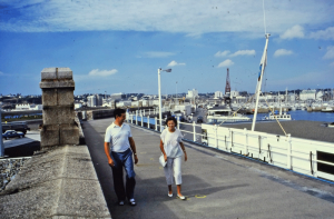 The Albert Pier promenade deck in 1989