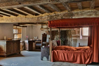 A restored bedroom - picture by Steve Lund