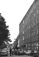A drill outside the General Hospital in 1970 - Jersey Evening Post photograph