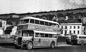 A double decker in the 1960s