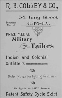 Colley and Co, 1900 advert