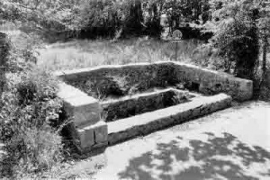 The lavoir near Five Oaks