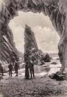 Needle rock at Plemont