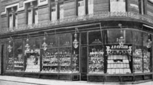 The jewellry and silversmiths business established at 2, 4 and 6 Queen Street by Philip Le Geyt