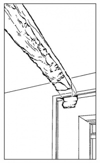 Drawing from Old Jersey Houses of a twisted beam