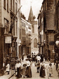 High Street, St Peter Port, in 1895