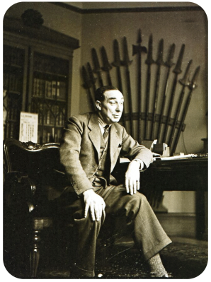 Alexander Coutanche in his chambers