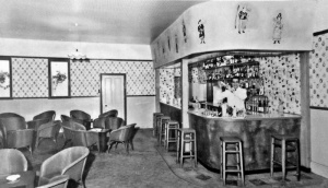 Angleterre Hotel bar in 1963
