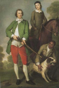 John Spencer (generation 1), his son John and servant