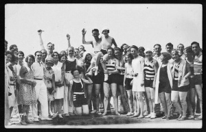 Sandringham Hotel sports day at La Pulente in 1929