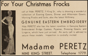 Advert from Jersey Leader, 1935