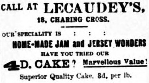 1901 Evening Post advert