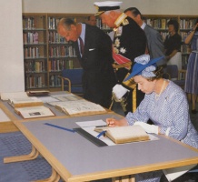 Opening the new public library