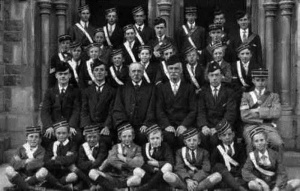 Victoria Street Congregational Church Boys Brigade in 1923