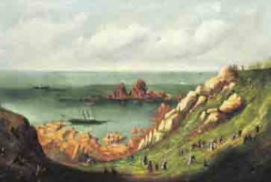 The Express wreck at La Corbiere