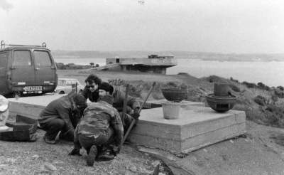 Replacement of cupolas in 1981