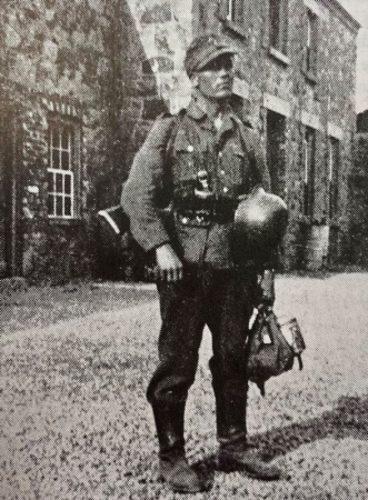 Heinz Hinz during the Occupation