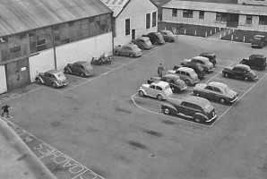The forecourt in 1954