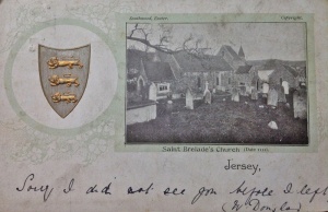 The church on a 1903 postcard