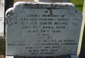 Moore - St Ouen parish cemetery