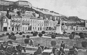 Caledonia Place hotels behind the gardens