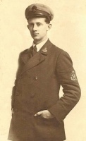 Percy Ford during the Great War. He served in the Royal Naval Air Service and then the RAF in 1918