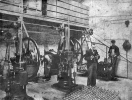 de Faye's mineral water plant in 1917