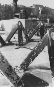 Tank traps at La Haule