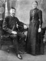 Philip Gaudin (1859-1938) and his wife, Margaret Noel