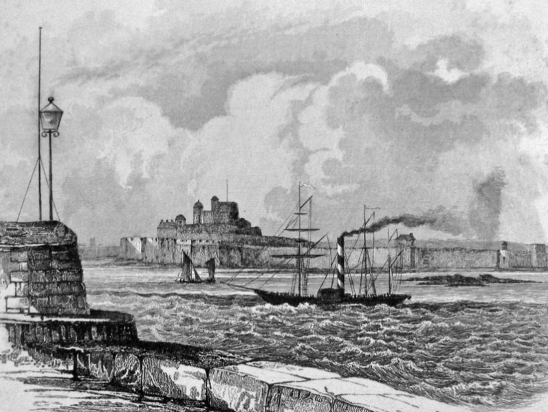 File:W18CastleFromHarbour1840RobertMudie.jpg
