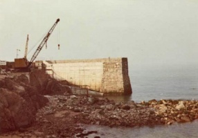 Repairs being carried out by Regal Construction in 1972