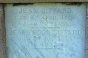 Old Mont a l’Abbe cemetery