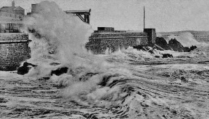 Rough seas in 1903
