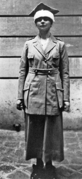 Vera Maud de Gruchy in Polish Red Cross uniform (1919) (Ann de Gruchy, England)