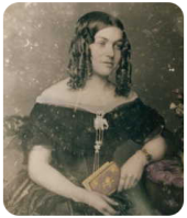Anna Maria Scott Cuming, born in St Helier in 1835, the daughter of William (1785-1858) and Anne, nee Hill (1797-1850). She married John Stephen de Mole, at St Saviour in 1850, and William Ley Hunt in London in 1859