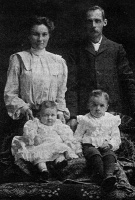 Peter Le Boutillier, Mary, nee Gabora, Peter Arthur and Eva