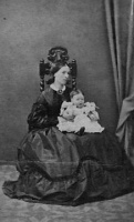 Mary Ann Perchard with her son Arthur