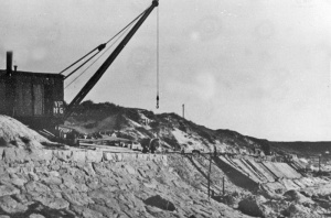 Seawall construction