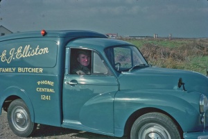 Elliston's delivery van in the '60s