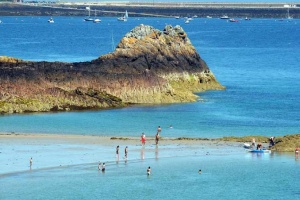 A recent view with St Catherine's Breakwater in the background