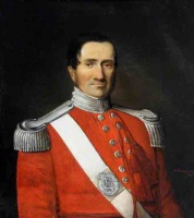 Militia officer, 1840