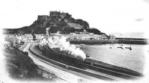 A train leaving Gorey in 1902