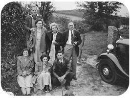 Sydney James Sutton Britton (1893-1970) and Margaret Louisa, nee Le Dain, and family