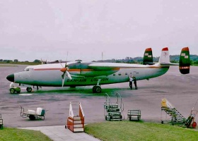 Dan Air Ambassador in 1965