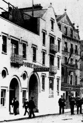 The Weighbridge frontage has yet to be enlarged